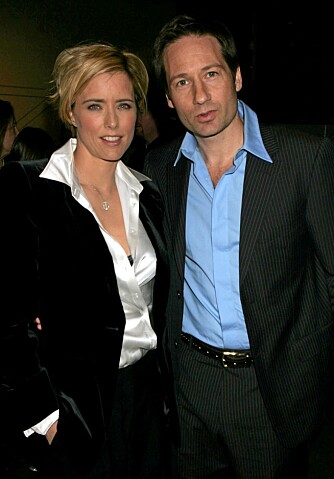 GIFT: David er gift med skuespillerkollega Téa Leoni, og sammen har de to barn.