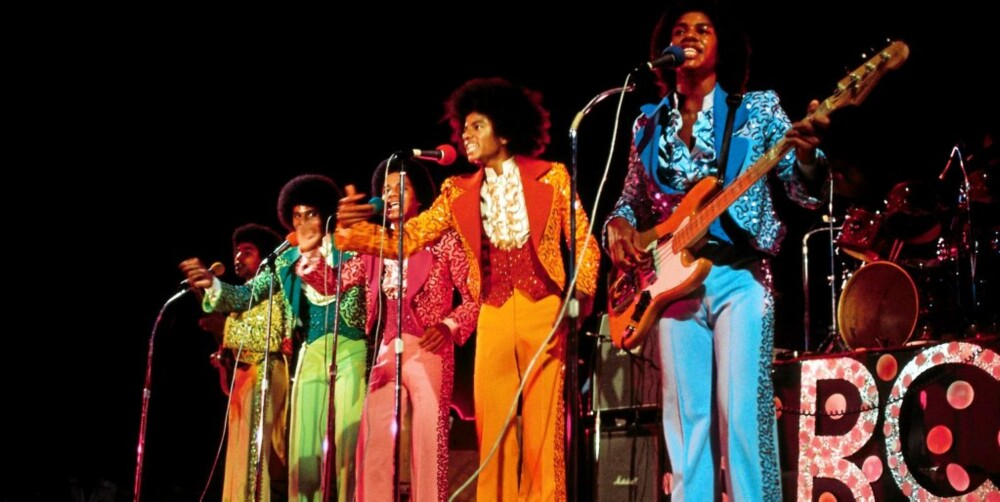 SUKSESS: Bandet "The Jackson 5" var en stor suksess. her fra en konsert på Jamaica i 1975.