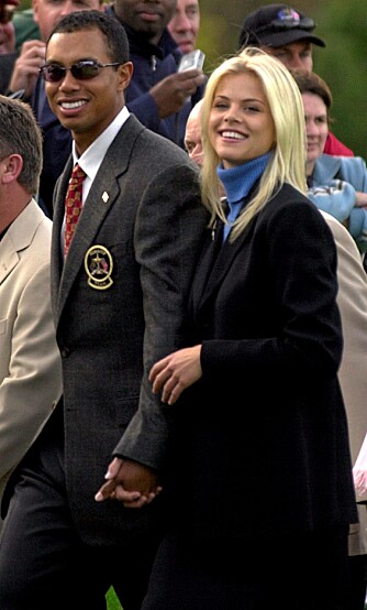 GIFT: Tiger Woods er gift med den svenske modellen Elin Nordegren.