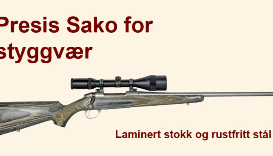 Sako 85 Laminated Stainless i 6,5x55