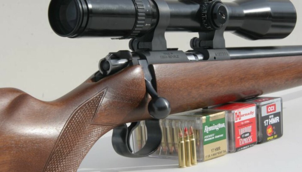 CZ 452 Varmint - effektivt våpen til fugl og smått småvilt.