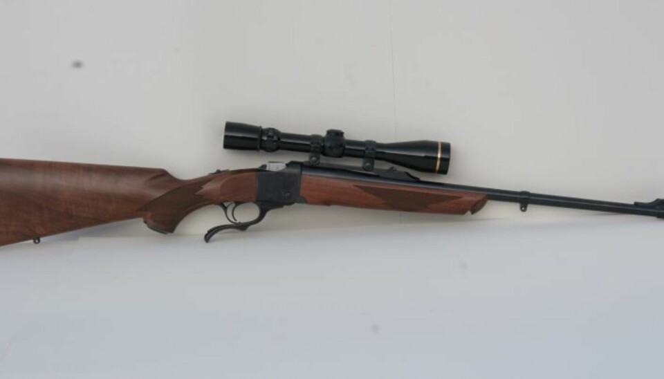 Ruger NO 1 – noen gamle villreinjegere som kjenner den igjen?(Foto: Jørund Lien)