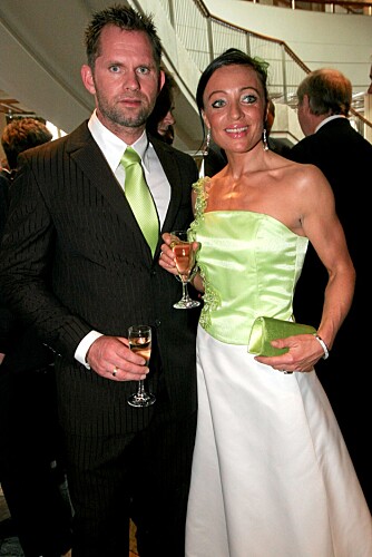 LYKKELIG GIFT: Anita og Gerrit giftet seg for tre år siden. Her på OL-festen på Plaza Hotel i Oslo i 2006.