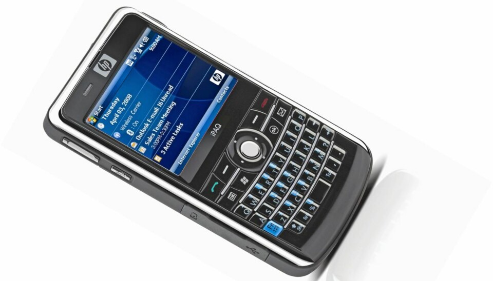 HP iPac 910c er en PC i telefonformat. Det er nesten ikke noe du kan gjøre med en PC som du ikke kan gjøre med denne mobilen.