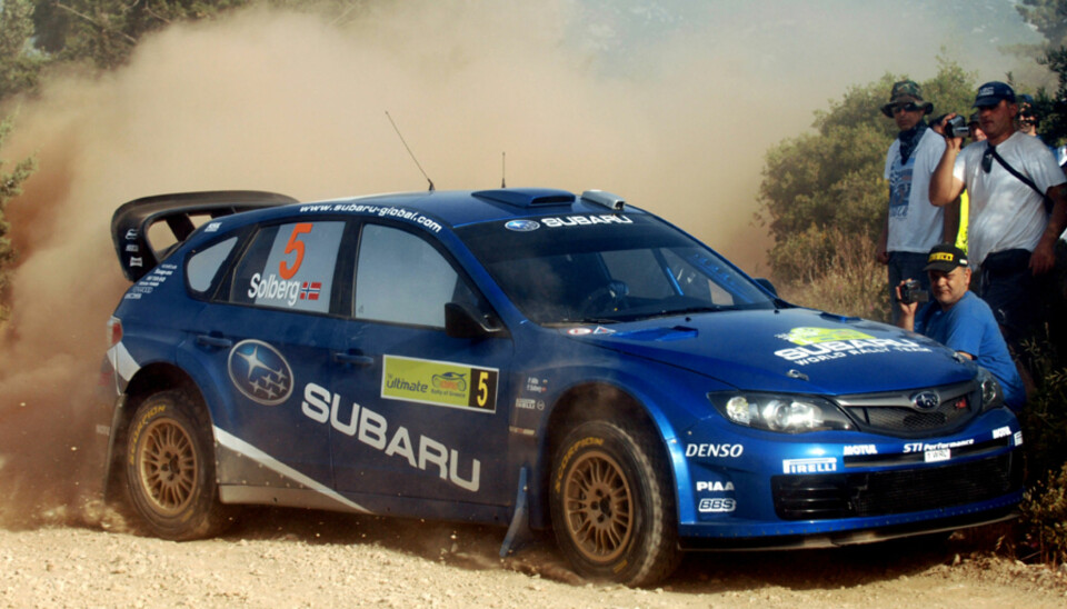 Petter Solberg debuterer med Subarus nye rallybil i Hellas denne helgen. Til neste år kan kanskje storebror Henning også kjøre denne bilen.