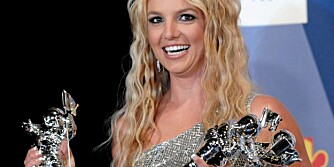 BRITNEYS KVELD: Britney Spears vant hele tre priser under MTV Video Music Awards på søndag, og kuppet dermed utdelingen.