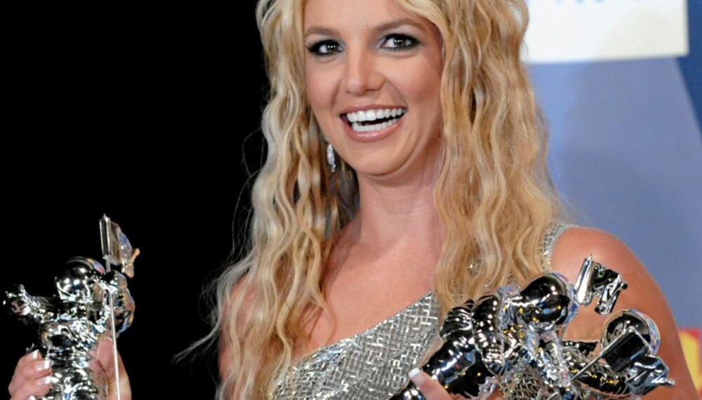 BRITNEYS KVELD: Britney Spears vant hele tre priser under MTV Video Music Awards på søndag, og kuppet dermed utdelingen.