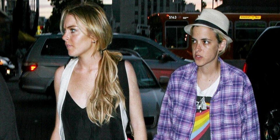KOMMENDE FORELDRE: Lindsay Lohan og Samantha Ronson ønsker seg et barn sammen.