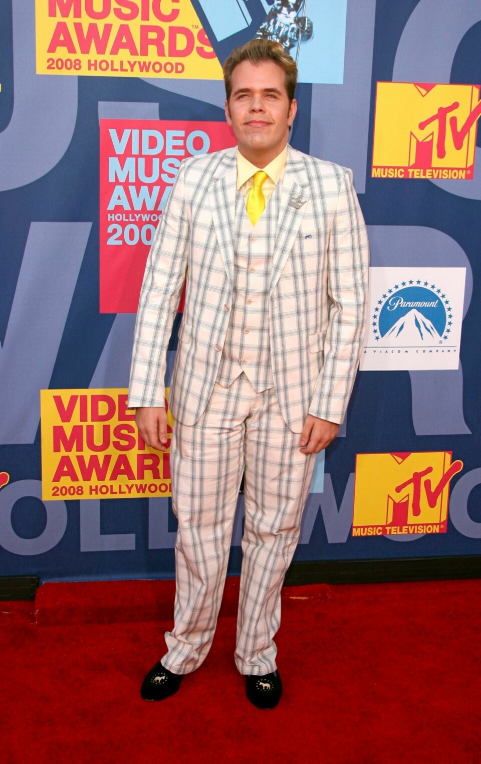 PÅ VMA: Kjendis-bloggeren Perez Hilton.