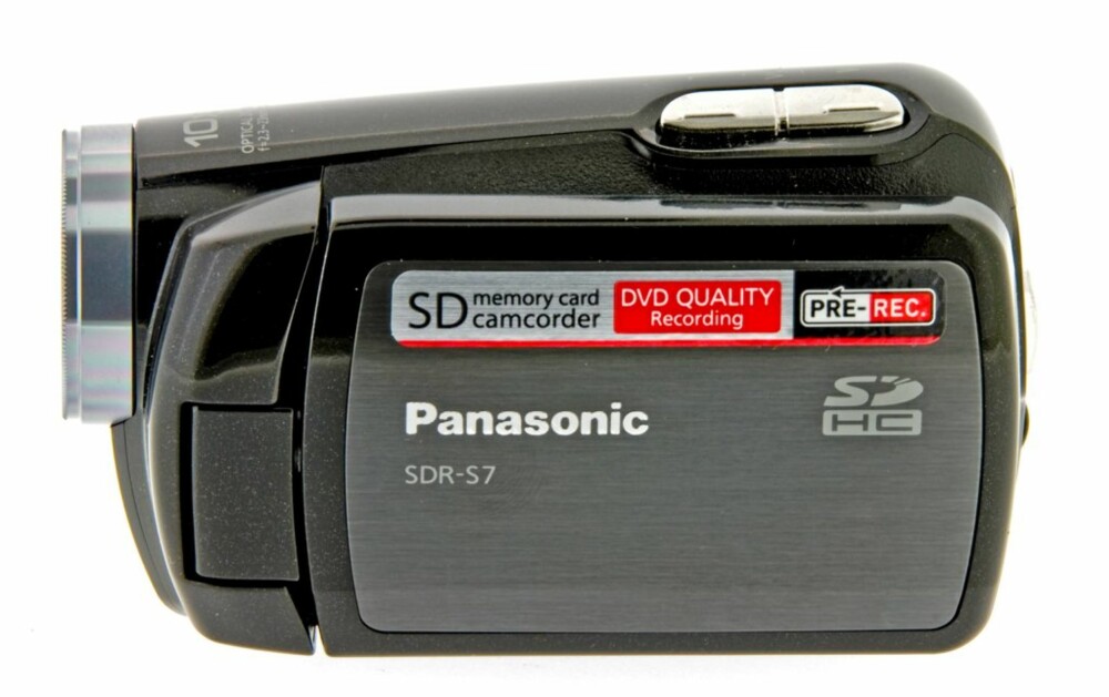 Panasonic SDR-S7 lagrer opptakene på minnekort og ikke tape eller DVD-plate som har vært mest vanlig til nå.