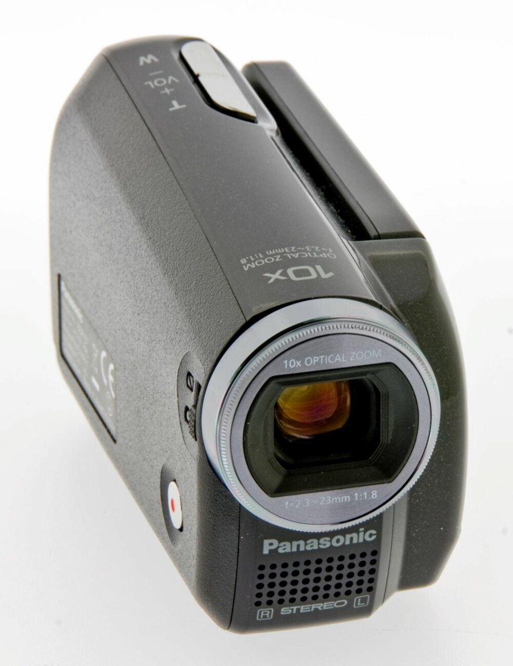 Panasonic SDR-S7 tar opp video i full HD-oppløsning.