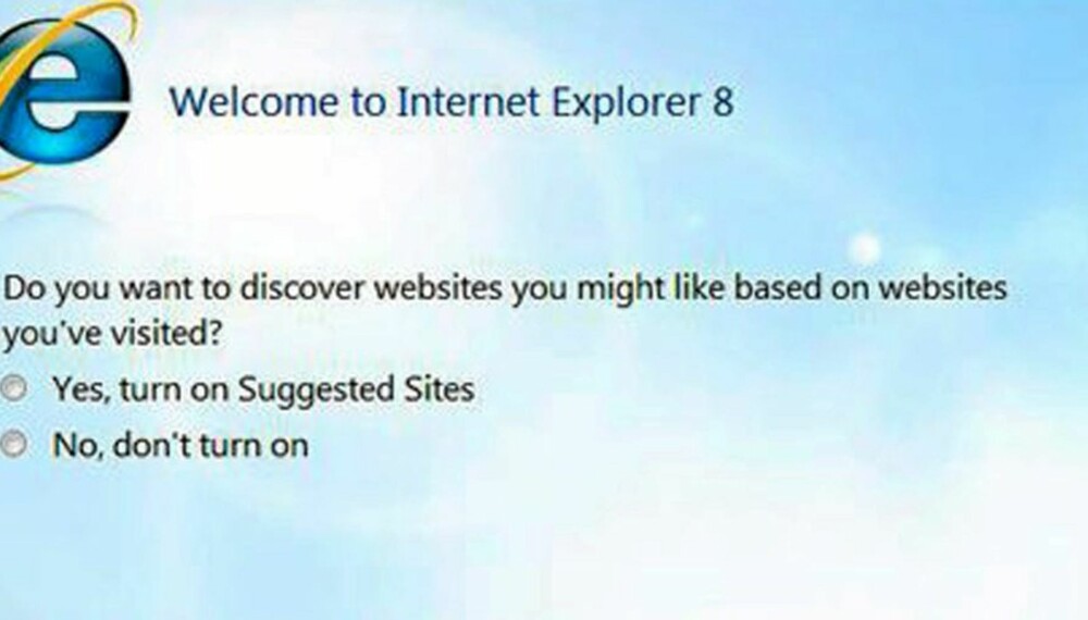 LOGGER TASTETRYKK: Funksjonen Suggested Sites i Internet Explorer 8 er brukervennlig, men ikke personvernvennlig.