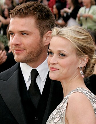 SKILT: Reese Witherspoon og Ryan Phillippe var gift i sju år og har to barn sammen.