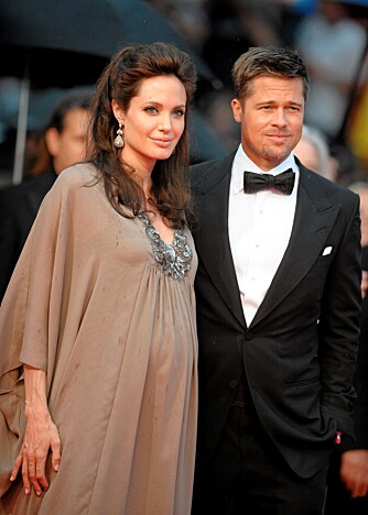 SAMMEN ER DE DYNAMITT: Angelina og Brad er Hollywoods mektigste par.