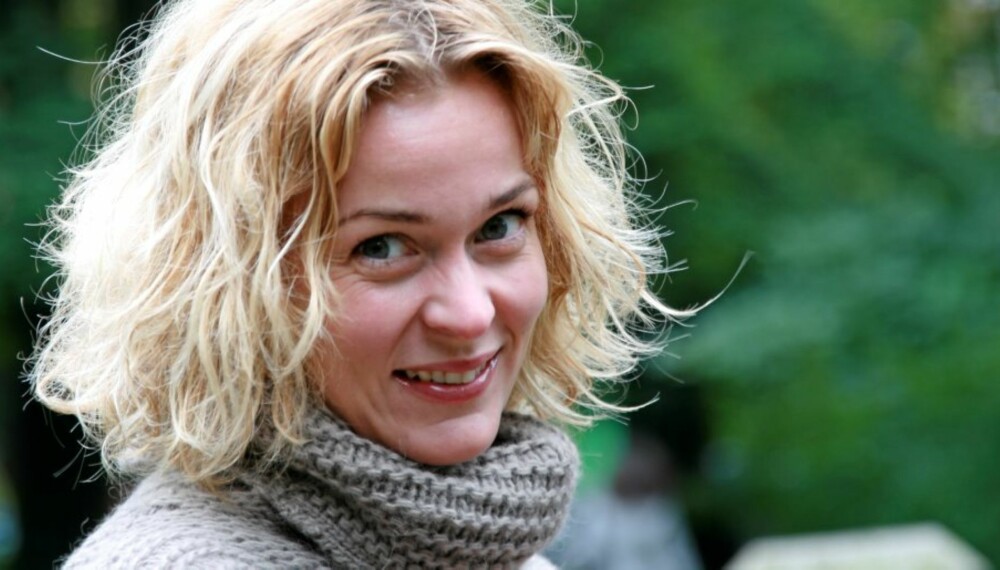 NY DRAMADRONNING: Line Verndal, som spiller Marit i NRKs nye dramaserie "Himmelblå", er blitt Norges nye dramadronning.