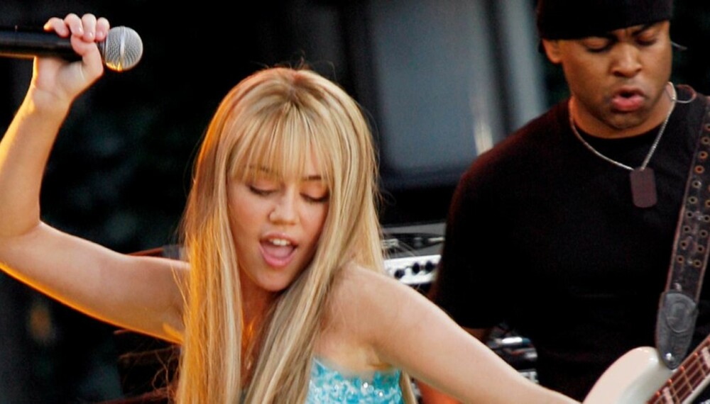SUKSESS: Miley Cyrus i rollen som Hannah Montana.