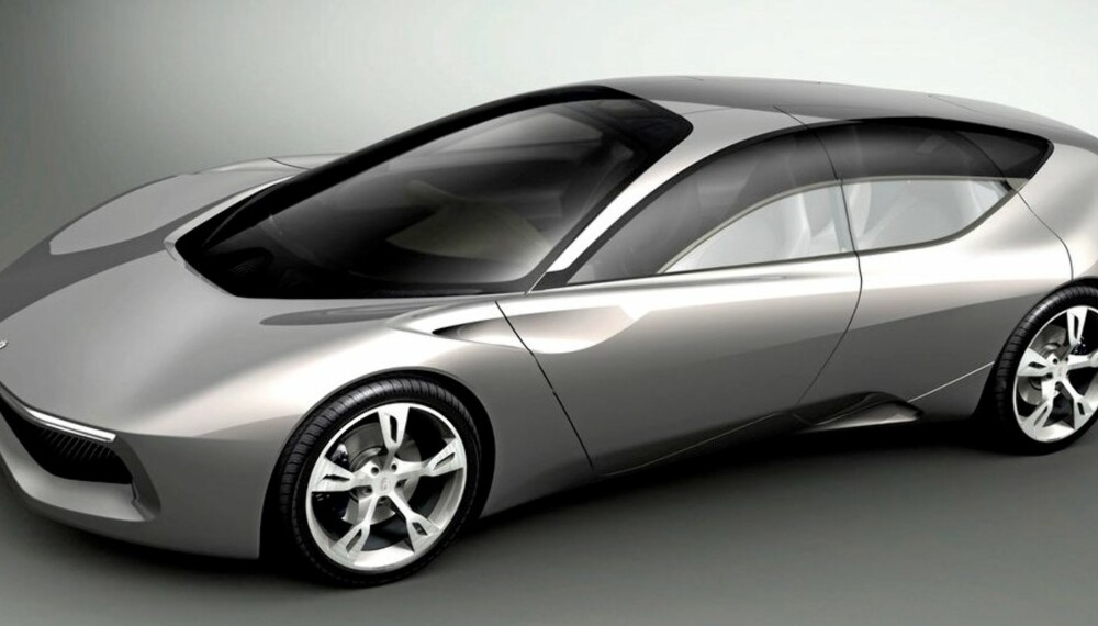 Den nye hybridbilen vil ha de samme designtrekkene som det tidligere Pininfarina-konseptet Sintesi.