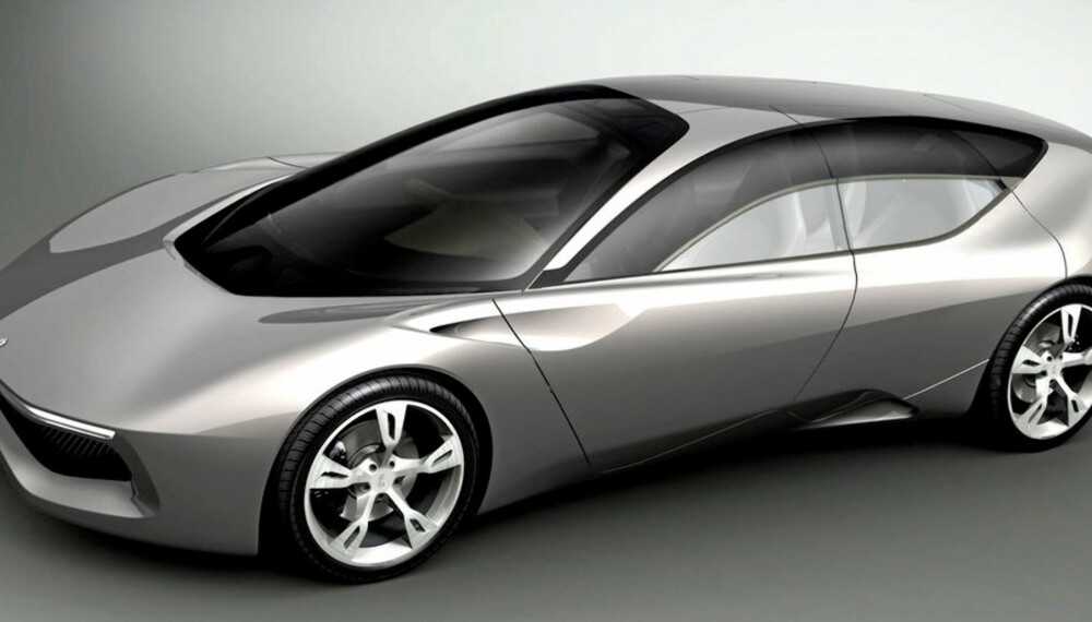 Den nye hybridbilen vil ha de samme designtrekkene som det tidligere Pininfarina-konseptet Sintesi. Den nye hybridbilen vil ha de samme designtrekkene som det tidligere Pininfarina-konseptet Sintesi.