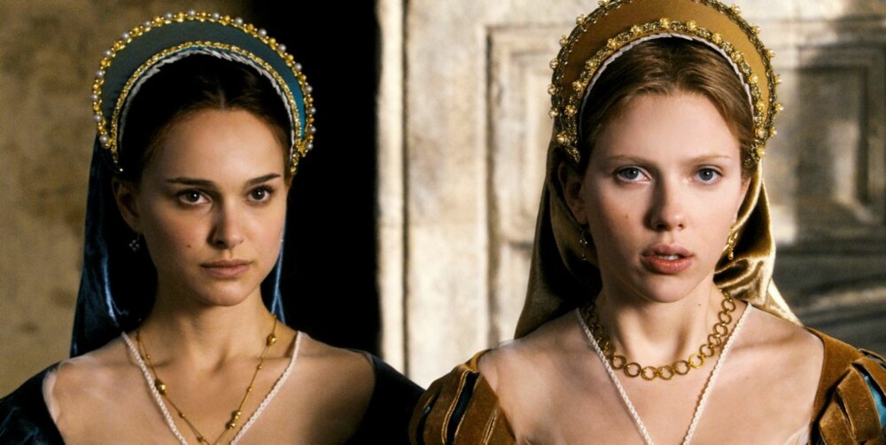 SØSTRE: Natalie Portman og Scareltt Johansson spiller sammen i "Søstrene Boleyn" som har premiere 29. august.