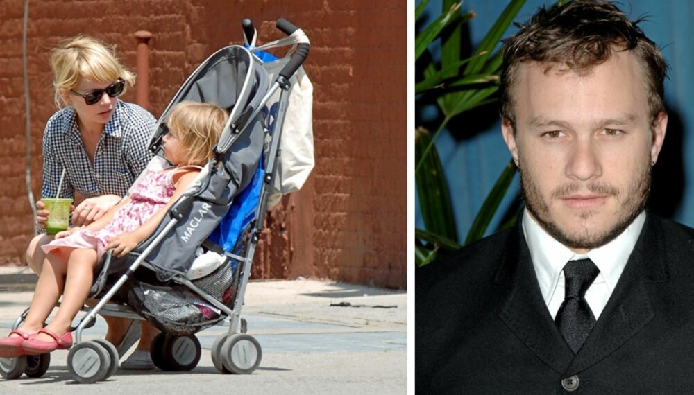 ARVER ETTER PAPPA: Matilda Rose får alt etter pappa Heath Ledger.