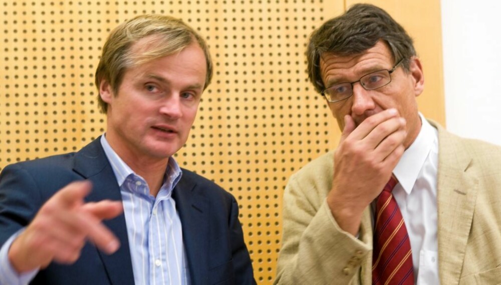 VANT FRAM: Øystein Stray Spetalen og hans advokat Cato Schøitz vabt saken mot Dagbladet i Oslo tingrett.