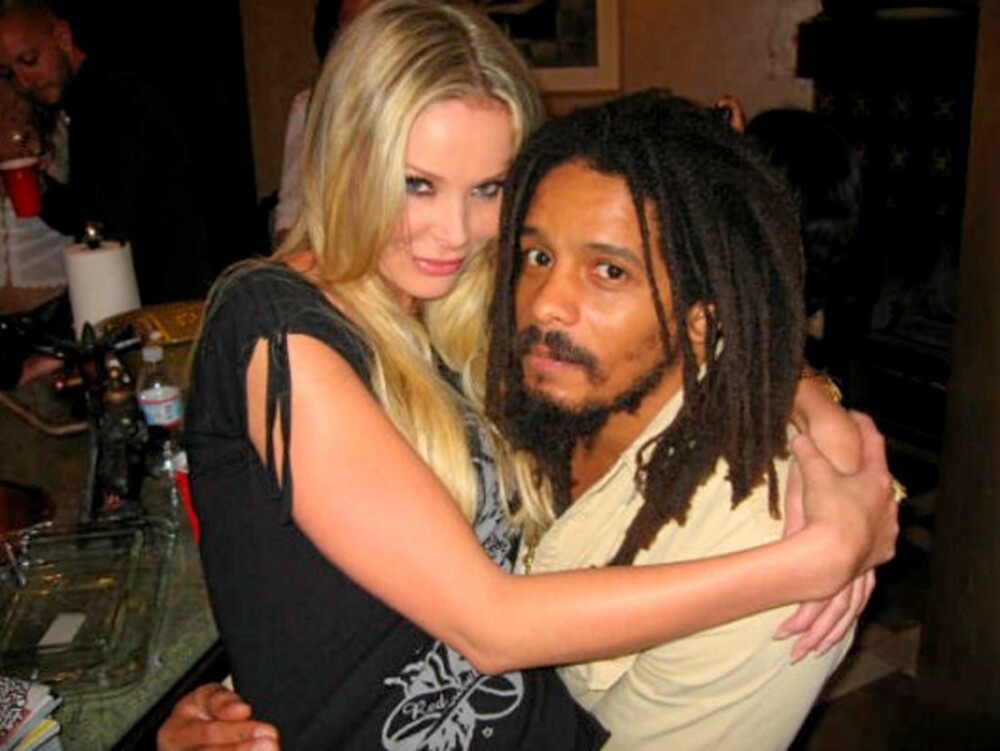 Monica Hansen datet en periode Bob Marleys sønn, Rohan Marley.
