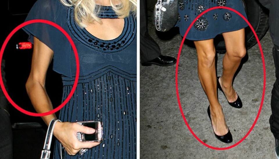 KRYMPER: Paris Hilton er knapt nok en skygge av seg selv.