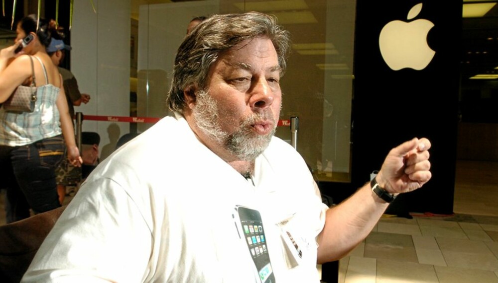 IPODEN DØR: Steve Wozniak, The Woz, medgründer og medeier i Apple, spår at iPod-ens glansdager er over.
