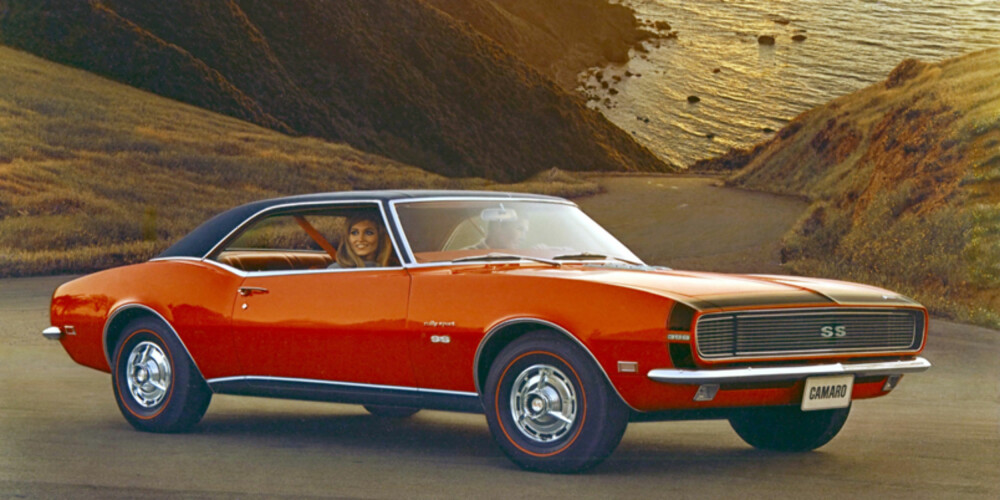 GJENOPPLIVET IKON: Chevrolet Camaro er et ikon, som nylig har blitt gjenopplivet. Her er en 1968-modell.