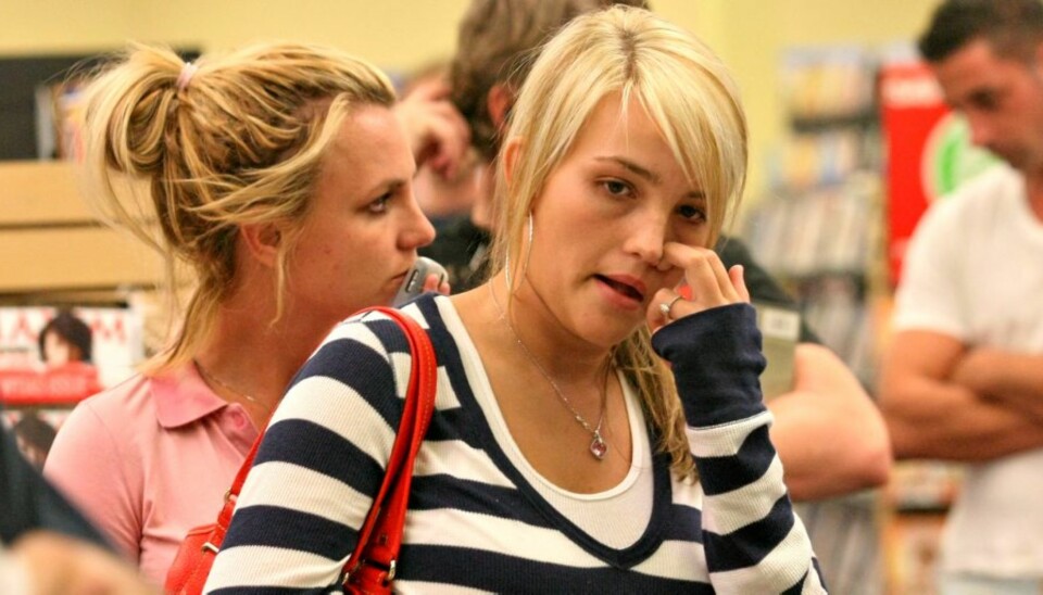 SJOKK: Jamie Lynn Spears skal bare ha grått da graviditetstesten var positiv.
