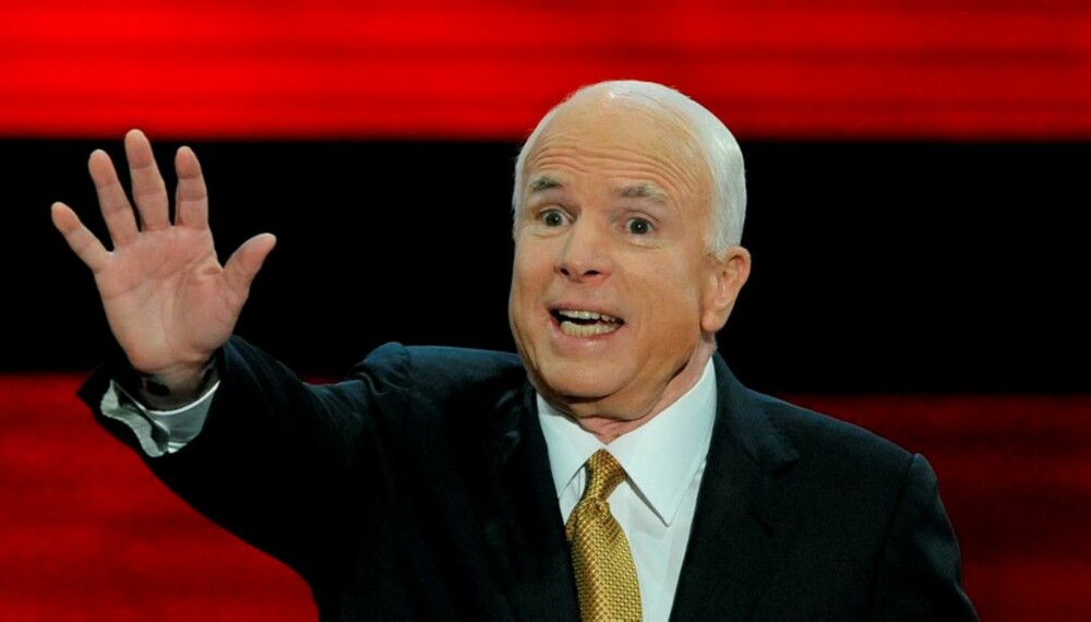 Senator John McCain får huden full av et av USA største rockeband for å ha brukt musikken deres uten tillatelse.