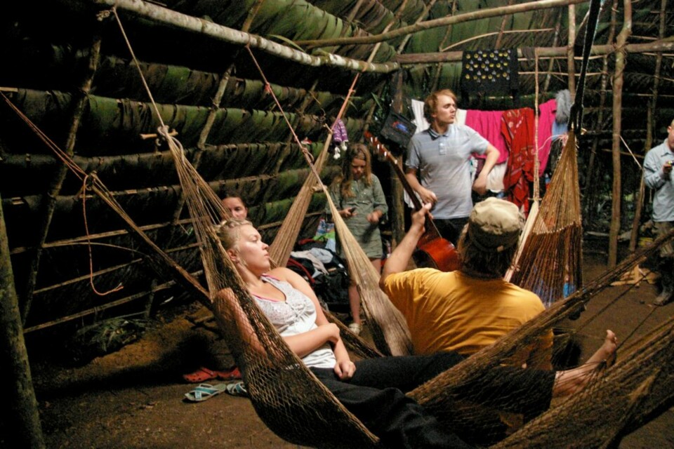 Det var et aldri så lite sjokk for den norske familien å flytte fra huset sitt hjemme i Svelvik, og til en primitiv hytte i Ecuador.