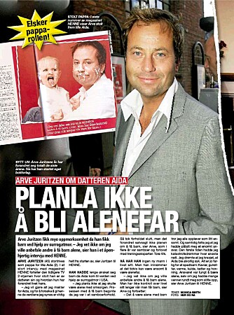 Arve Juritzen har stått på barrikadene for alenefedre. Arve Juritzen har stått på barrikadene for alenefedre.