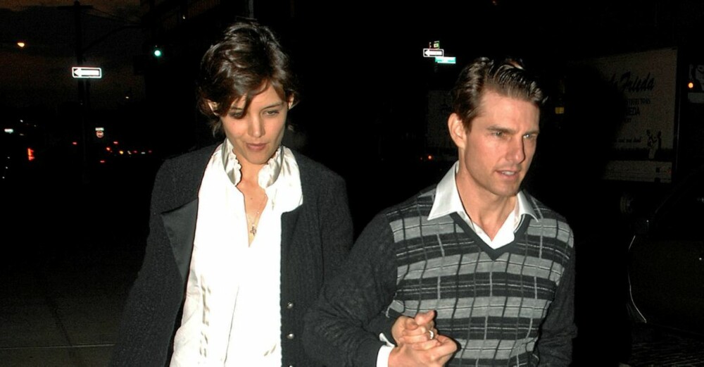 UVITENDE: Tom Cruise skal være temmelig uvitende om Katies gode forhold til eksene mens hun jobber i New York.