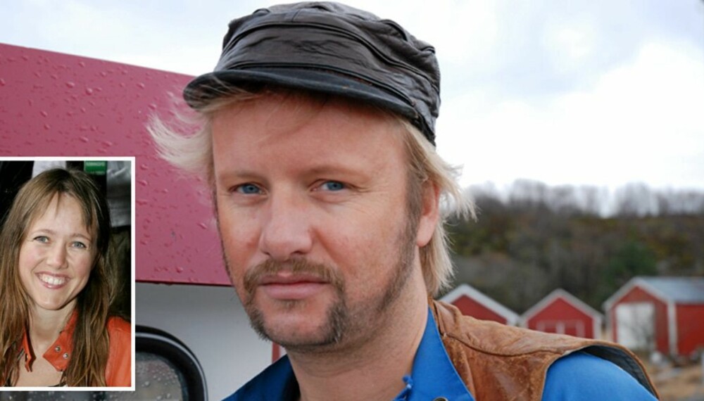 Hallvard Holmen, som spiller Roy blir forsøkt forført av kona, Iren Reppen i den populære TV-serien.