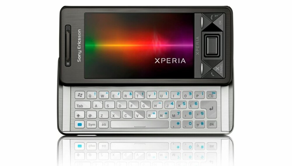 KUNST: Xperia X1 er et flott stykke ingeniørkunst, men dessverre ser det også ut til at ingeniørene har fått bestemme for mye av brukergrensesnittet på telefonen.