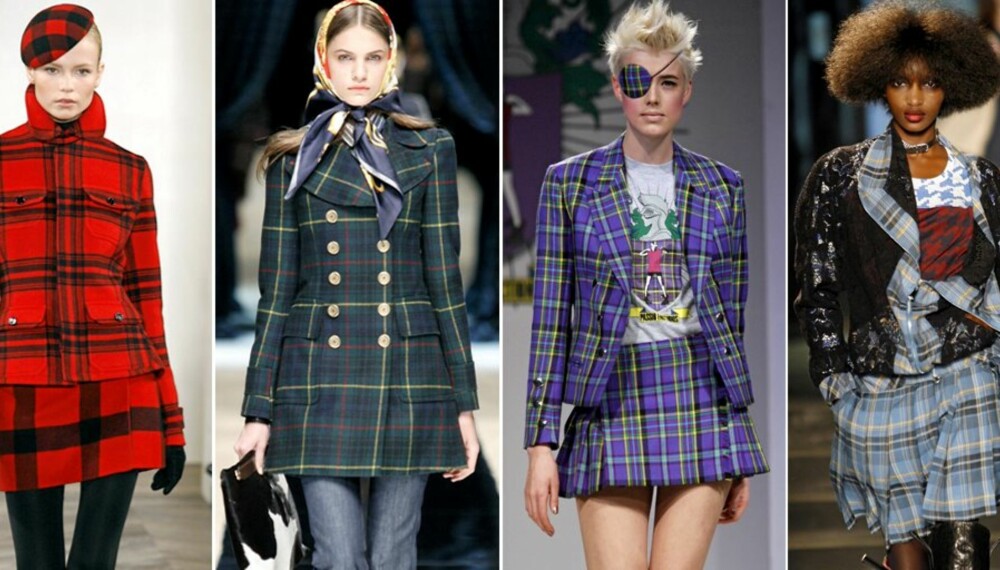 RUTERDAMER: Ralph Lauren, Dolce & Gabbana, House of Holland og Vivienne Westwood setter rutetrenden.
