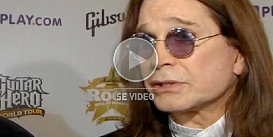 Ozzy utnevt til levende legende