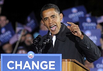 FORANDRING: Barack Obama har vært "mulighetenes mann" i denne valgkampen.