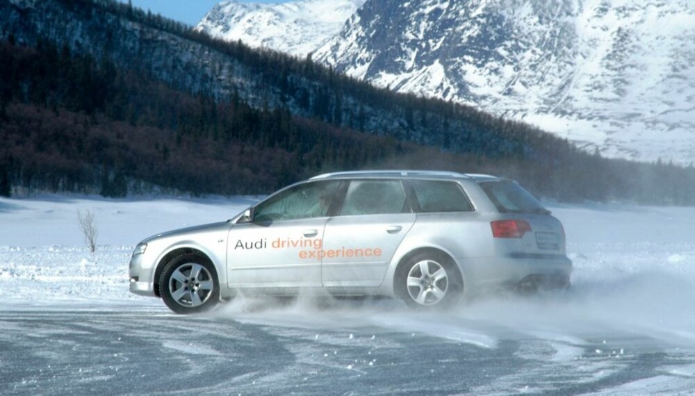 4x4 BENSIN: Salgstallene tyder på at for eksempel en Audi quattro med snill bensinmotor - her på Golsfjellet - fort kan bli en slager igjen.