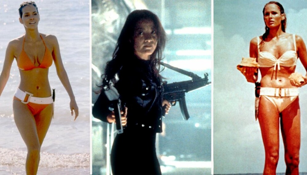 Halle Berry, Michelle Yeoh eller Ursula Andress? Hvem synes du er Bond-piken over alle Bond-piker.