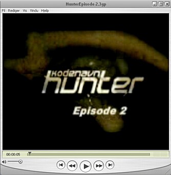EPISODE 2: Mobilversjonen av Hunter er kraftig redigerte versjoner av TV-episodene. Mobilepisodene varer bare fra 3-5 minutter.