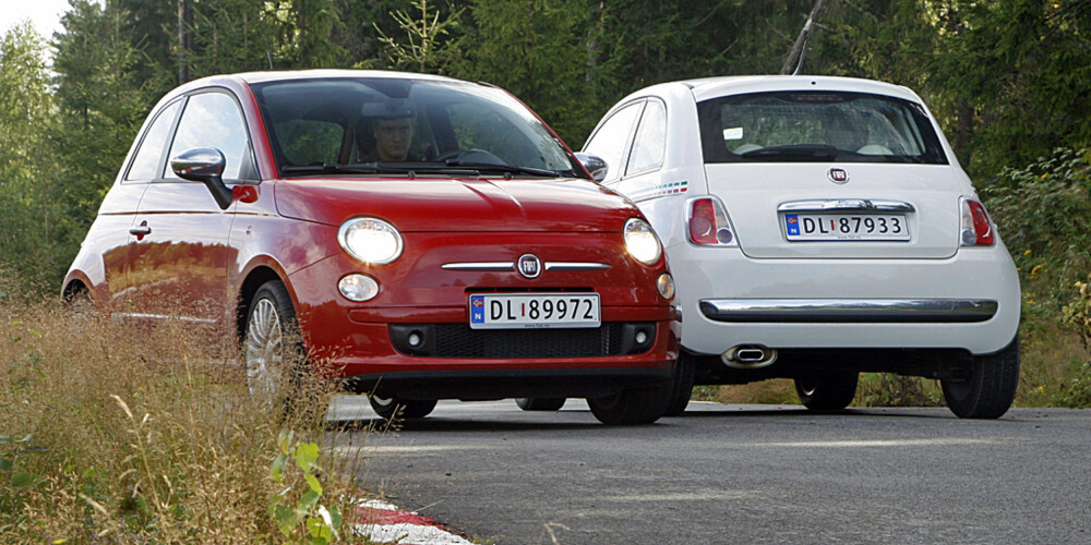 VANT I FJOR: Fiat 500 stakk av med tittelen årets bil i fjor.