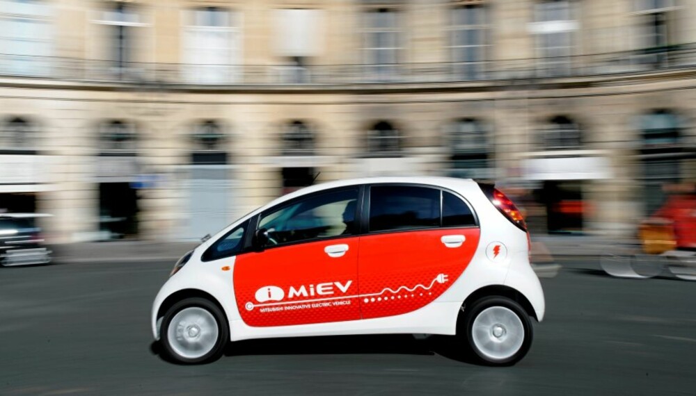 VINTERTESTING: Mitsubishi i-MiEV er på snarvisitt i Norge, og kommer tilbake senere i vinter for mer vintertesting. VINTERTESTING: Mitsubishi i-MiEV er på snarvisitt i Norge, og kommer tilbake senere i vinter for mer vintertesting.
