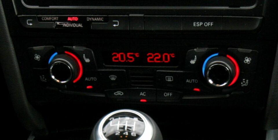 Klimaanlegg er veldig nødvendig i sommervarmen.