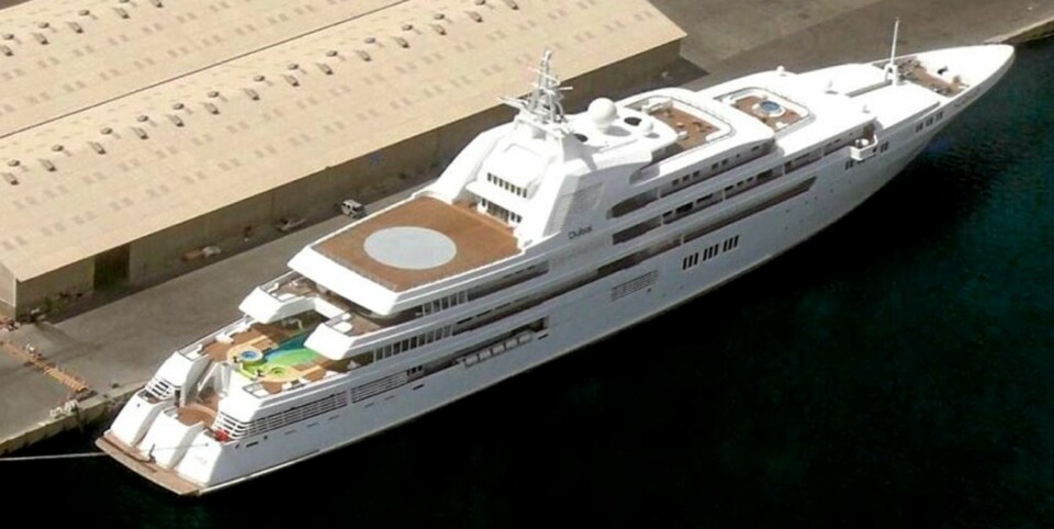 GOD NUMMER TO: Den 160 meter lange Dubai er per i dag verdens lengste.