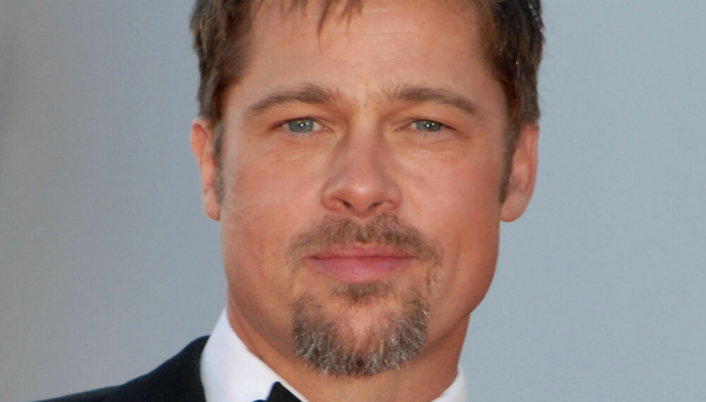 SKJØNNHETSJUNKIE: Brad Pitt bruker minst en time hver dag foran speilet ifølge venner av stjernen.