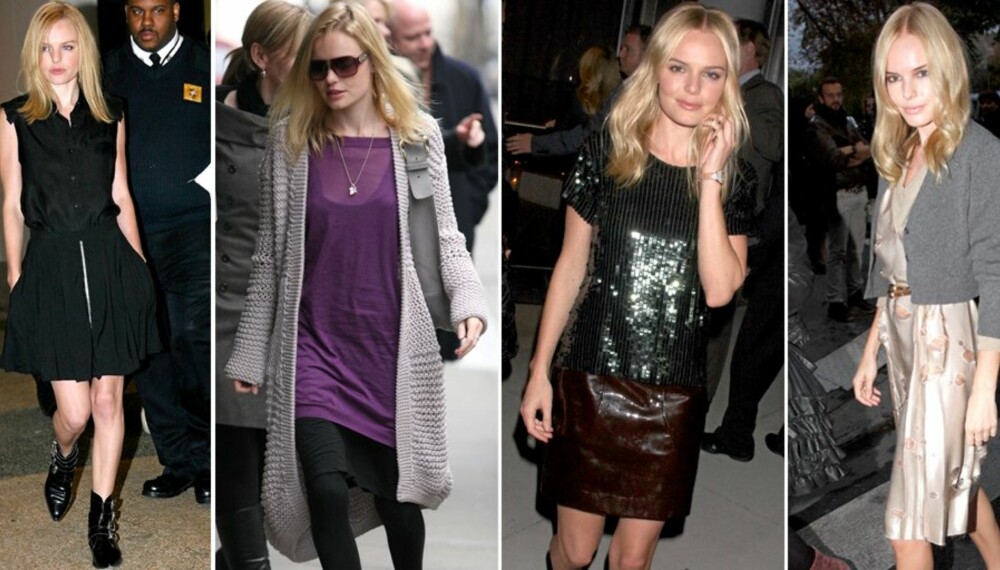 SPENNENDE: Kate Bosworth har en sikker og spennende klesstil.