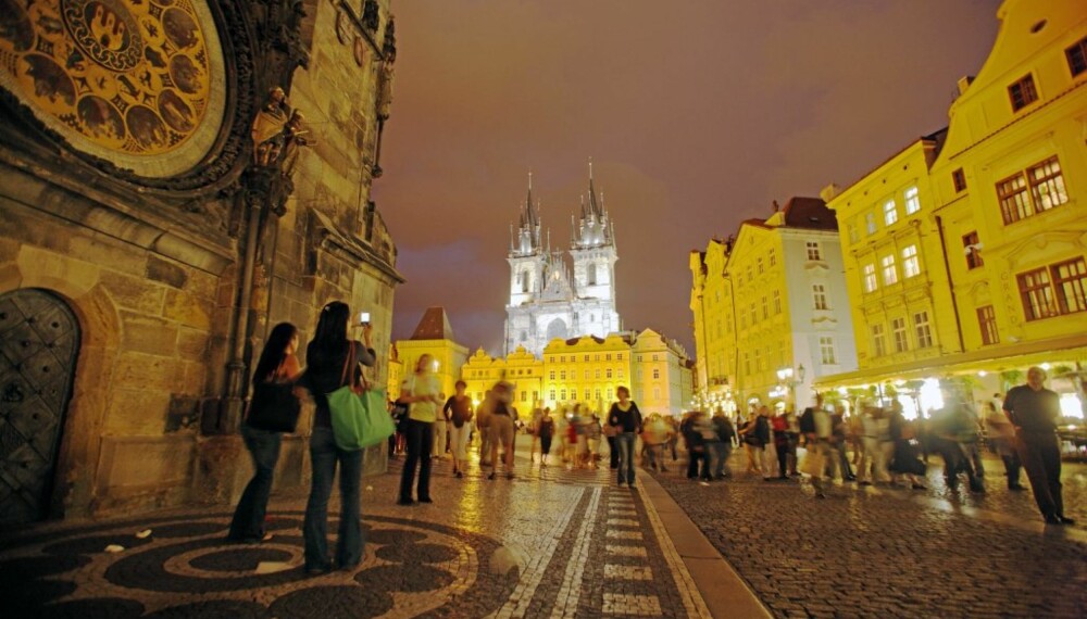Det gamle torget i Praha