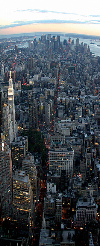 UTSIKT: Få full oversikt fra Empire State Building.